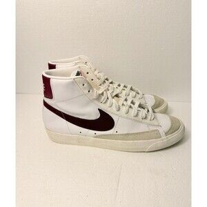  Nike Blazer Mid 77 Vintage White Team Red BQ6806-111 Mens Shoes Size 12